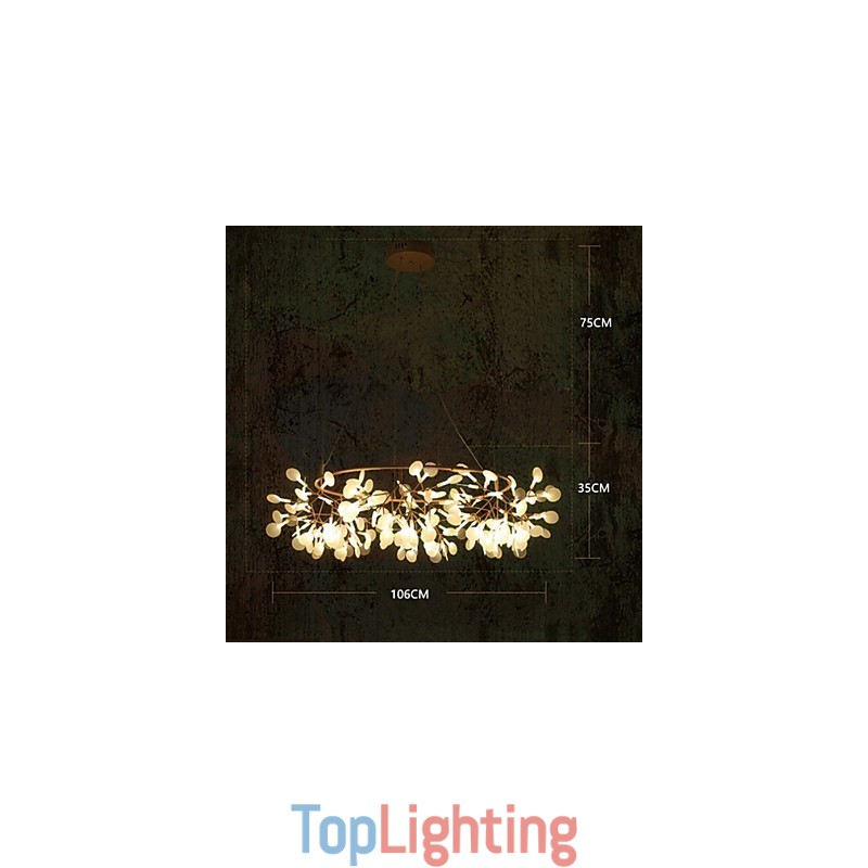 Country Designers Antique Brass Metal Chandelier