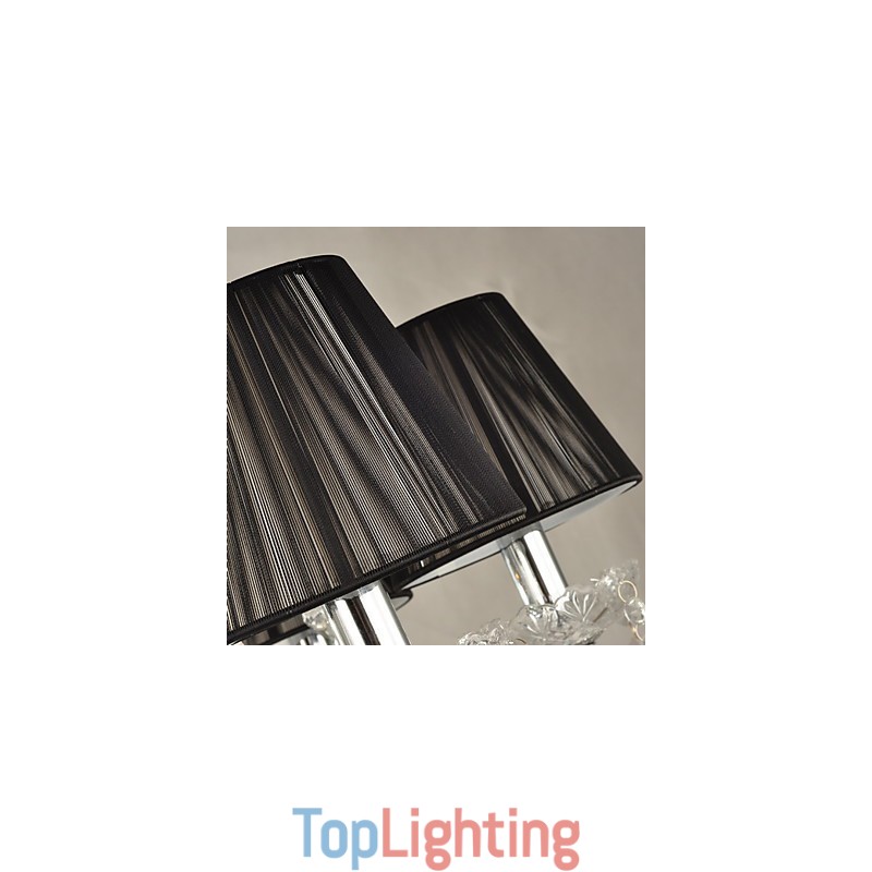 Elegant Crystal Chandelier with 8 Lights