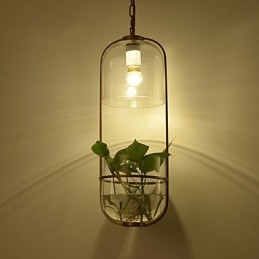 Modern Contemporary Decorative Design Pendant Light(Does Not Include Plants
