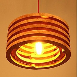 Willow Wood Lamp Chandelier Wooden