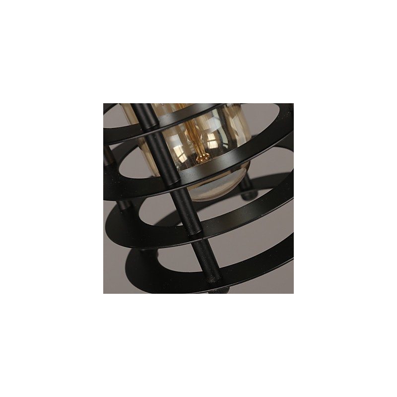 Retro Circle Of Single Head Lamps And Lanterns Character Art Chandelier Lamp