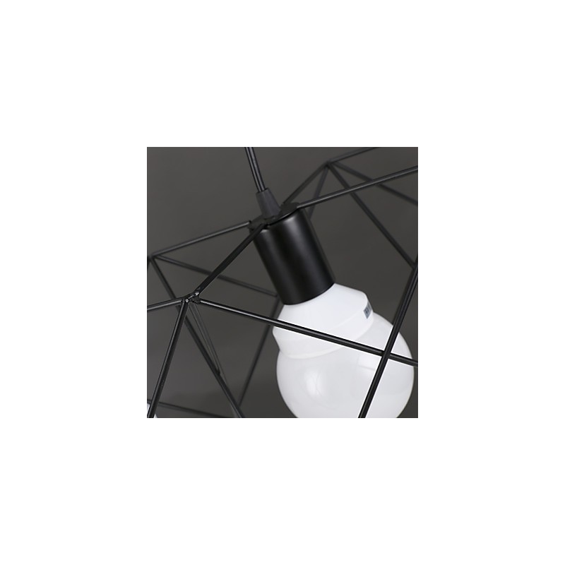 Contracted And Contemporary Creative Design Single Wrought Iron Head Droplight