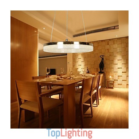 Crystal Pendant Light Golden Modern Lamp