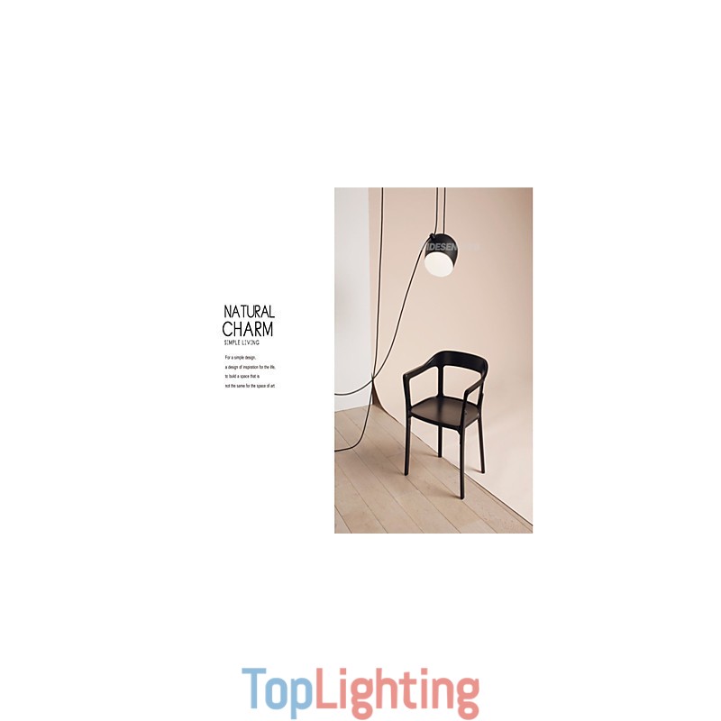 Modern Contemporary Painting Metal Pendant Light