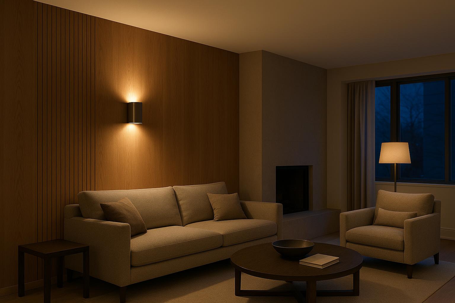 Modern Wall Lighting, Planned from the Wall Out