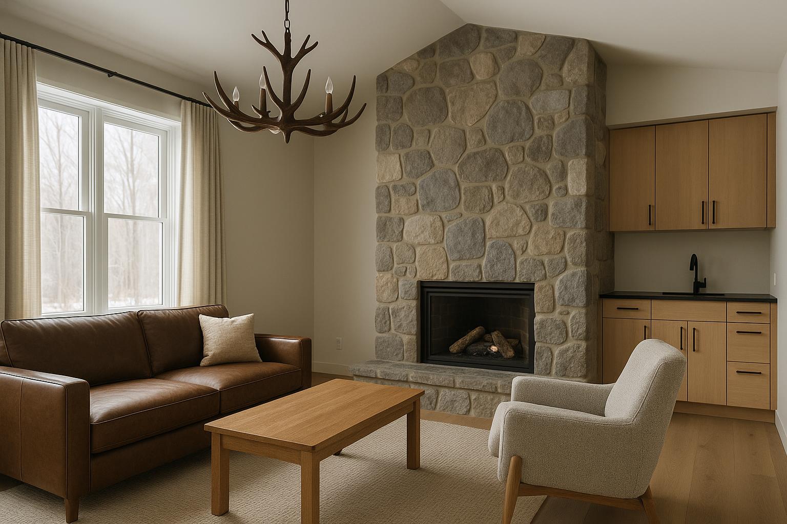 Let the Cottage Lead: A More Restrained Antler Pendant