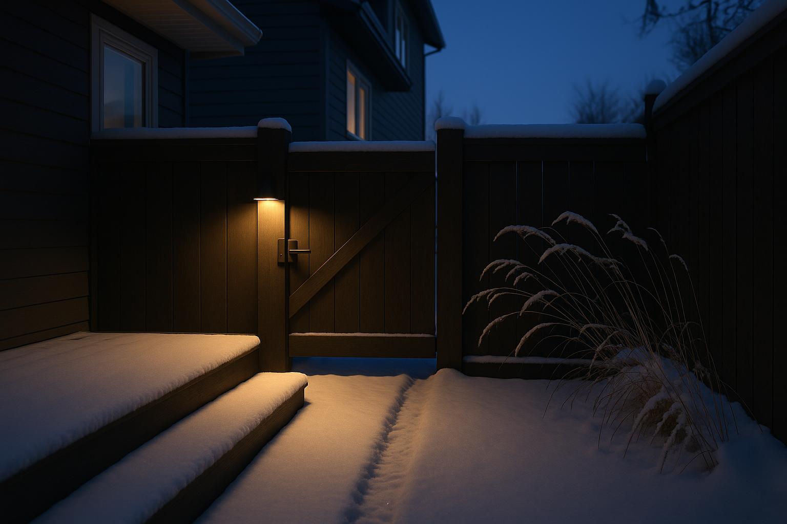 Where Garden Wall Lights Should Stop